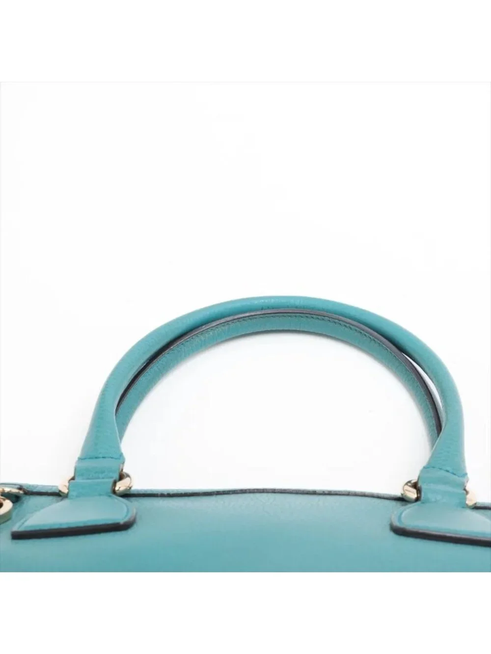 Gucci Interlocking Charm Leather 2-Way Handbag Crossbody Shoulder